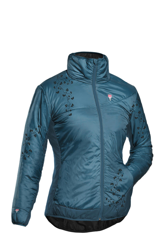 Silkwool Flowerpower jacke Innenseite