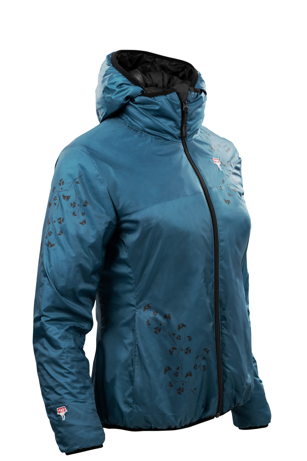 Refreshful SilkWool Jacket Flower Reverse W