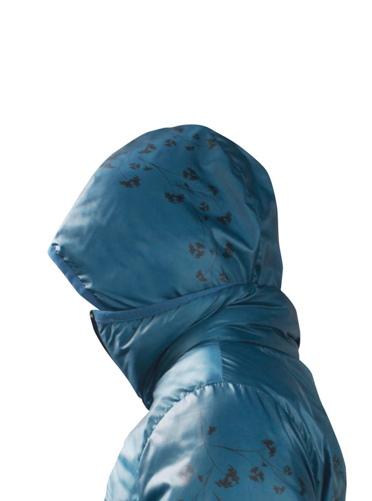 Refreshful SilkWool Jacket Flower Reverse W
