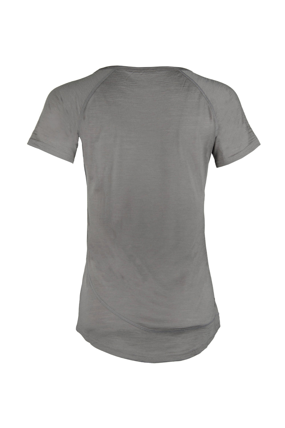 Woodwool t-shirt Lady Burnham Grau Rucken