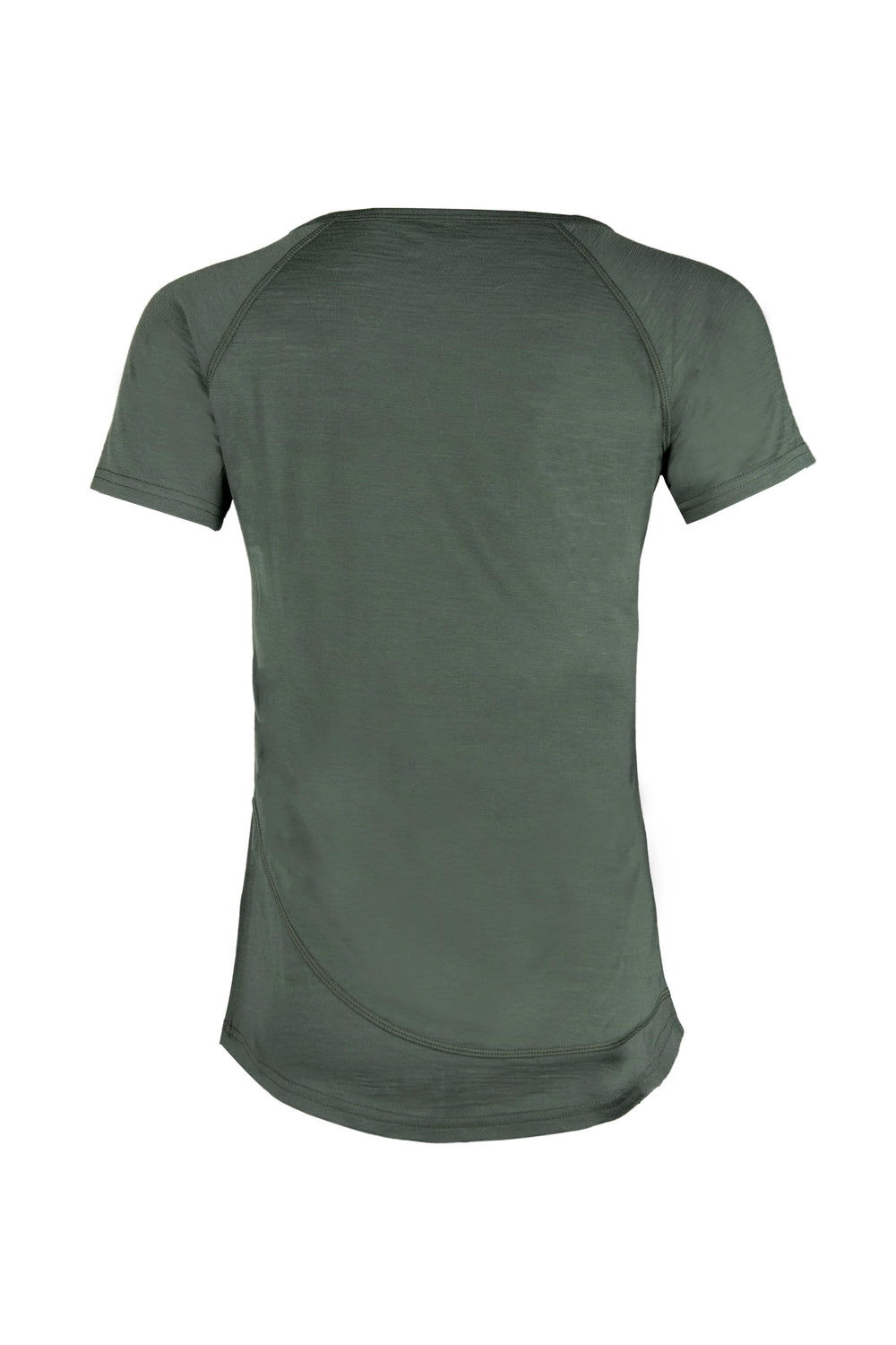 Woodwool t-shirt Lady Burnham Grün Rucken