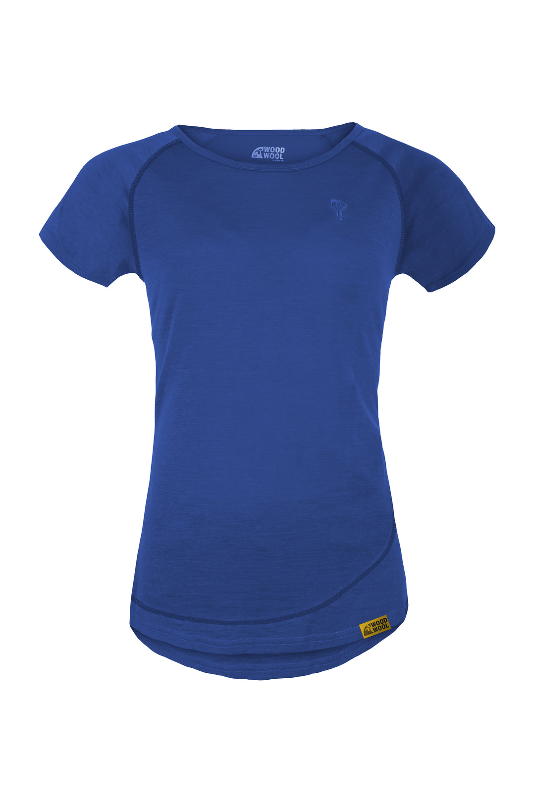 WoodWool T-Shirt Lady Burnham | Skydiver Blue
