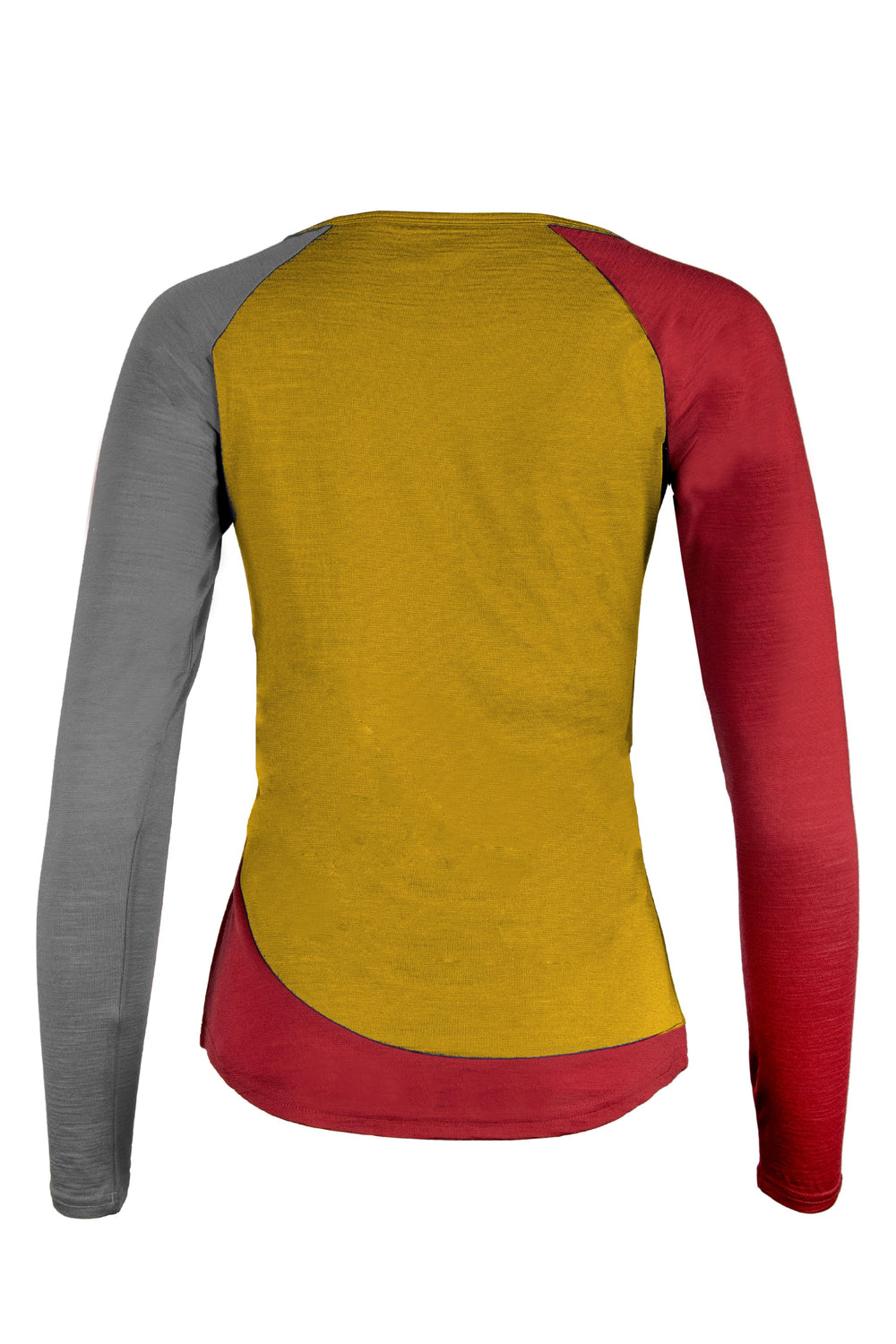 Woodwool Longsleeve t-shirt lady Phillippa Rücken
