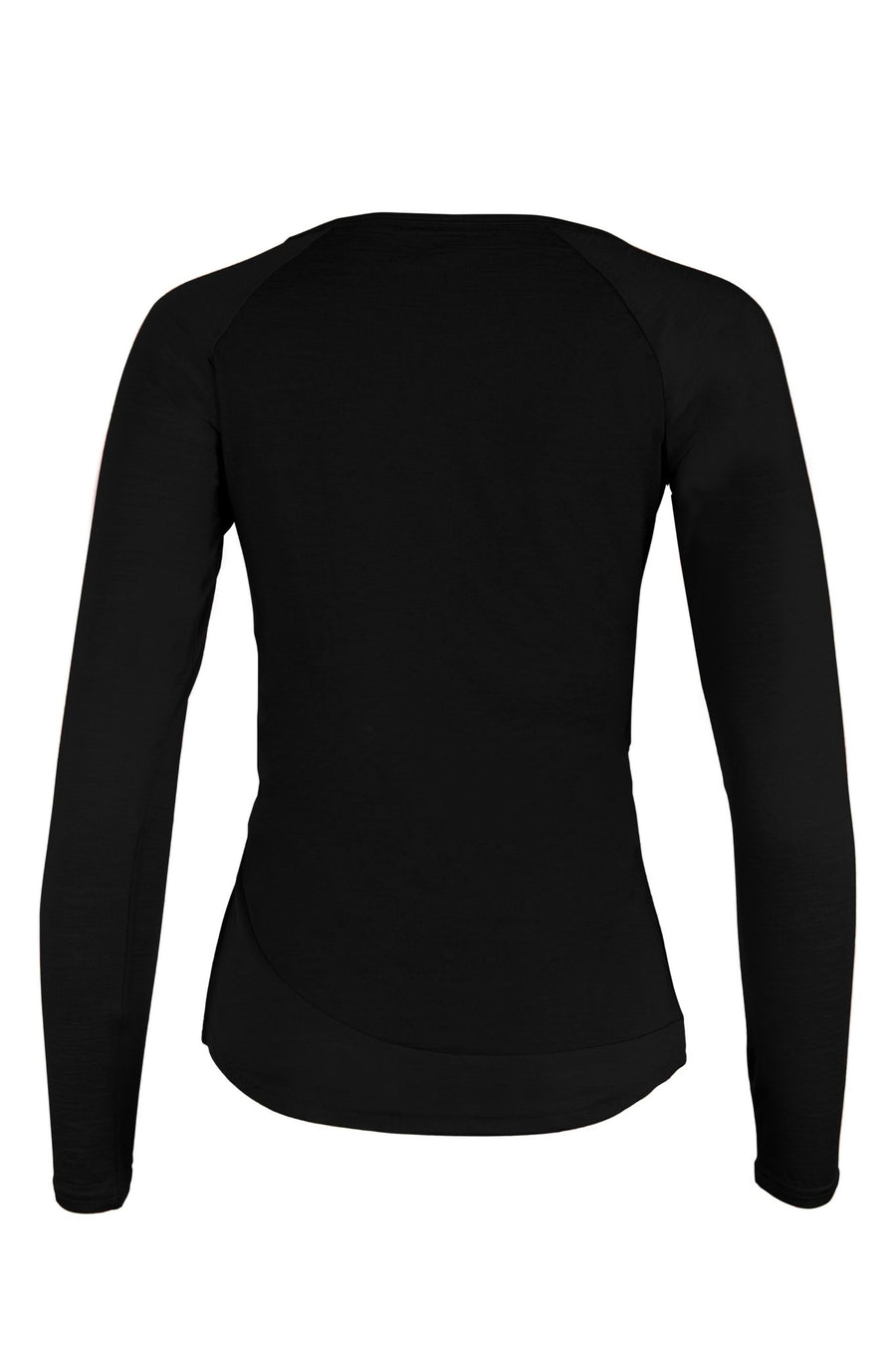 WoodWool Longsleeve shirt W Lady Chapel Black back