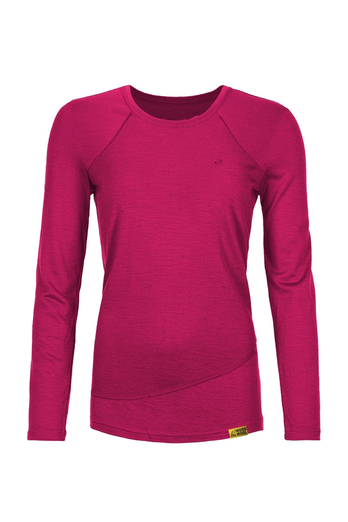 WoodWool Longsleeve Lady Chapel | Raspberry Red