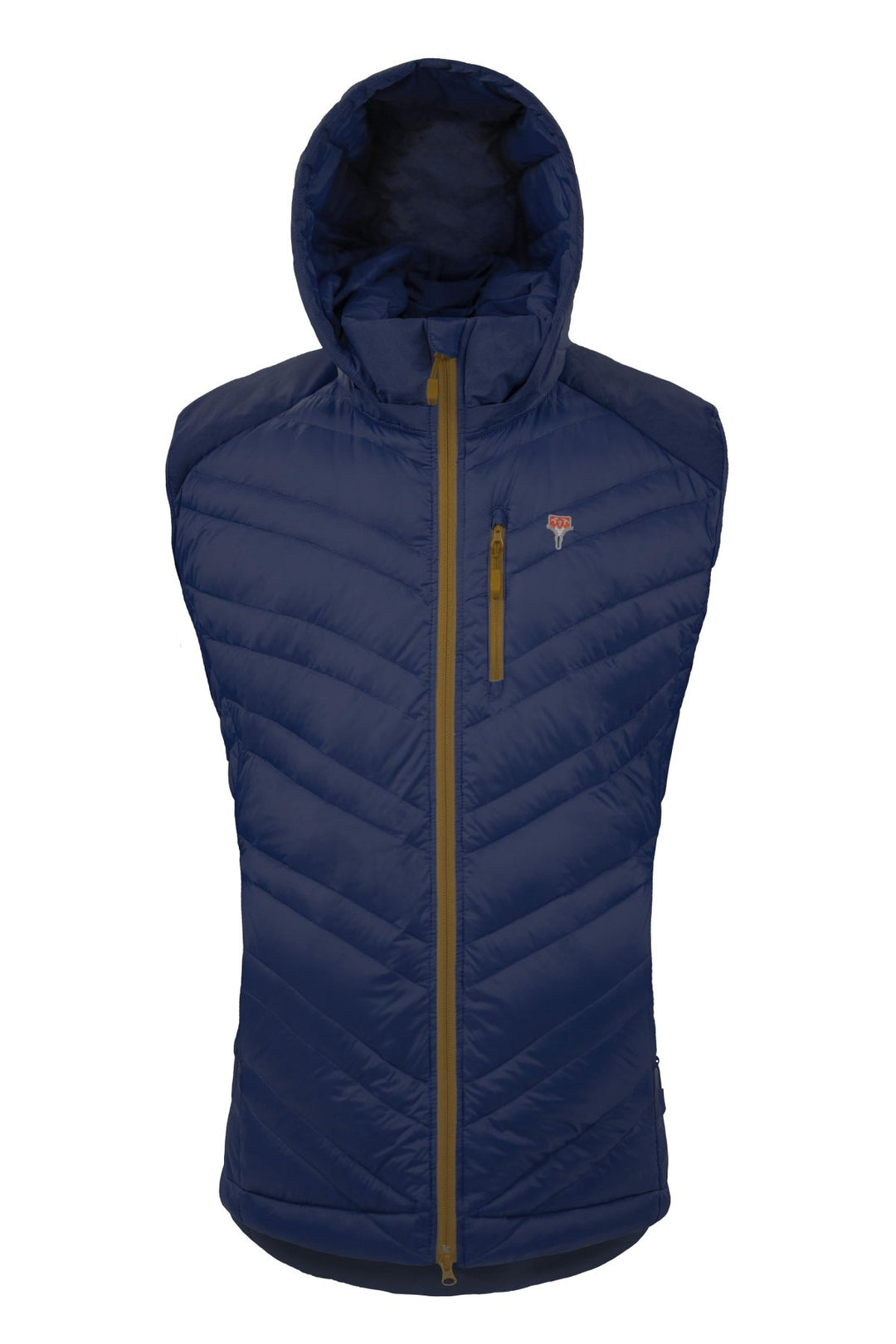 Downwool Lightful veste Blau