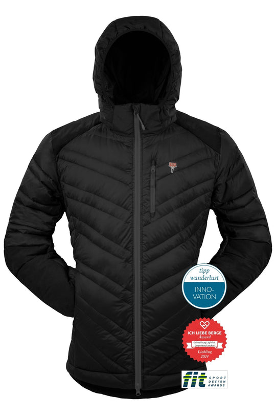 The Lightful DownWool Jacket M Isolationsjacke | BLACK