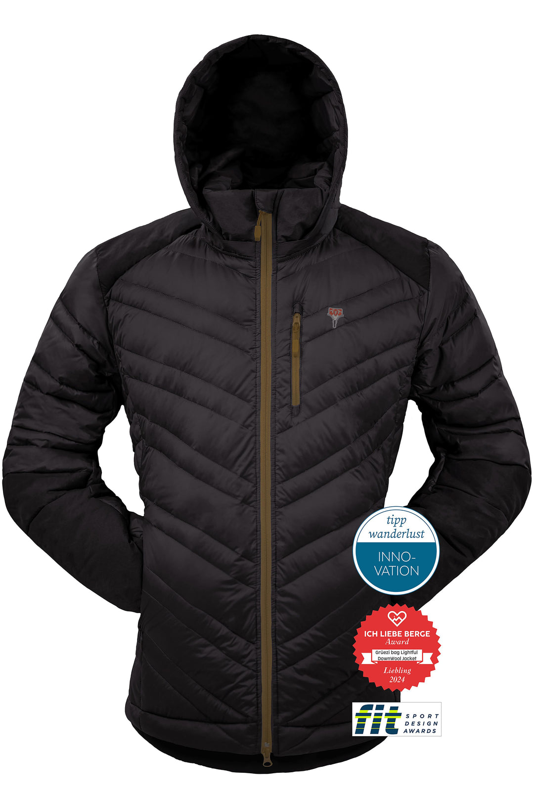 Lightful Downwool Jacket Men Black