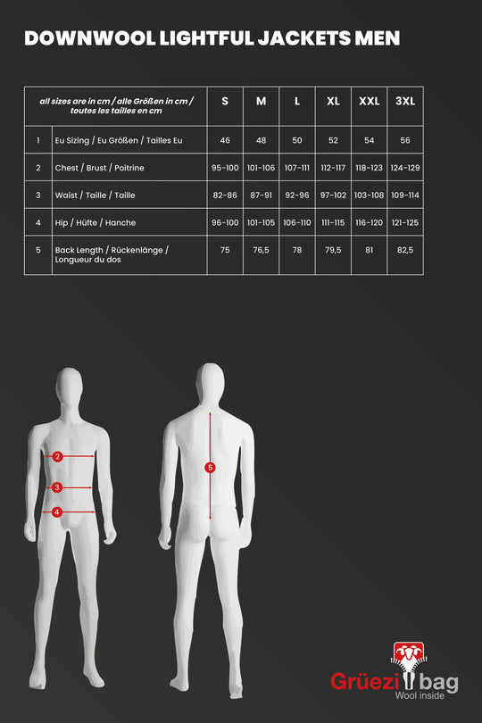 The Lightful DownWool Jacket M | SAPHIR BLUE