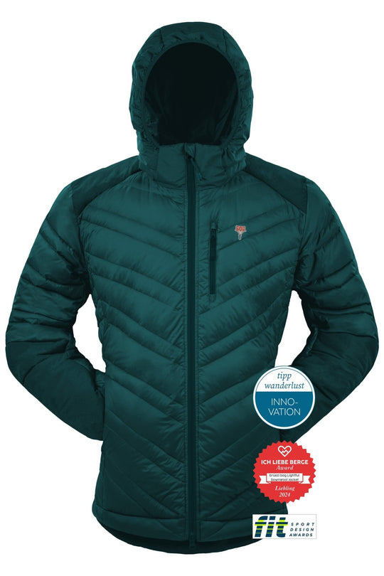 The Lightful DownWool Jacket M Isolationsjacke | OCEAN GREEN