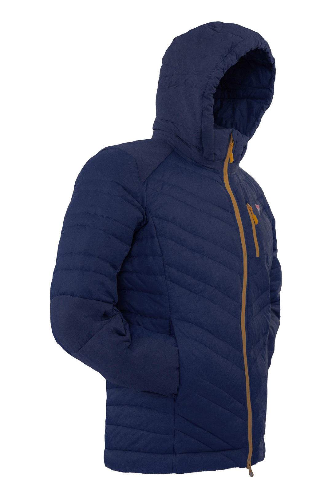 Grüezi bag Lightful DownWool Jacket M - Perfekt anpassbare Kapuze