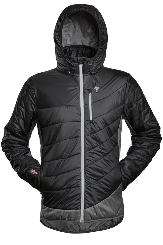 Refreshful SilkWool Jacket | Men´s | Black - Grey