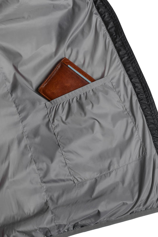 Refreshful SilkWool Jacket | Men´s | Black - Grey