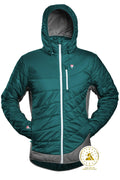 Refreshful SilkWool Jacket | Men´s | Ocean Green - Grey