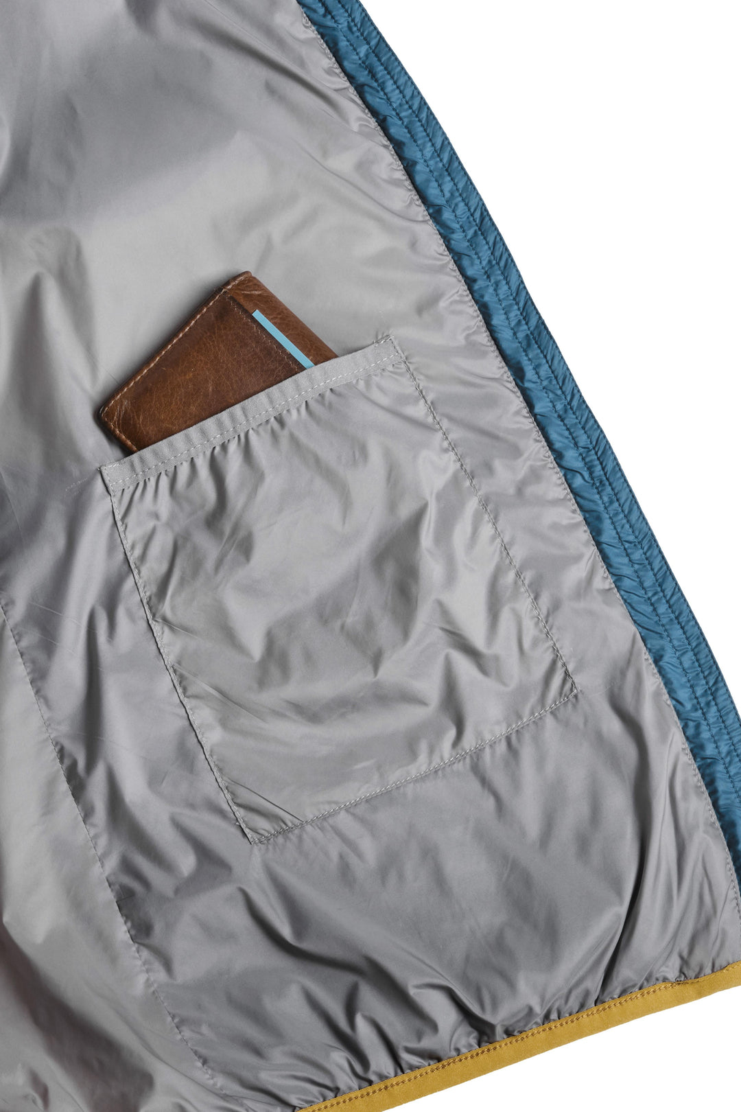 Refreshful Silkwool Jacket Herren Blau Innentasche