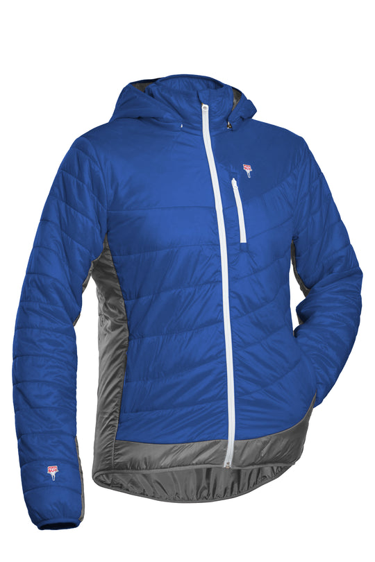 Refreshful SilkWool Jacket | Men´s | Skydiver Blue - Grey