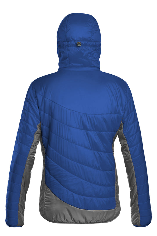 Refreshful SilkWool Jacket | Men´s | Skydiver Blue - Grey
