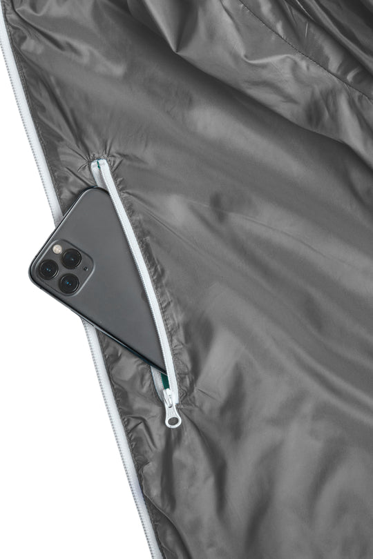 Refreshful SilkWool Jacket | Men´s | Skydiver Blue - Grey