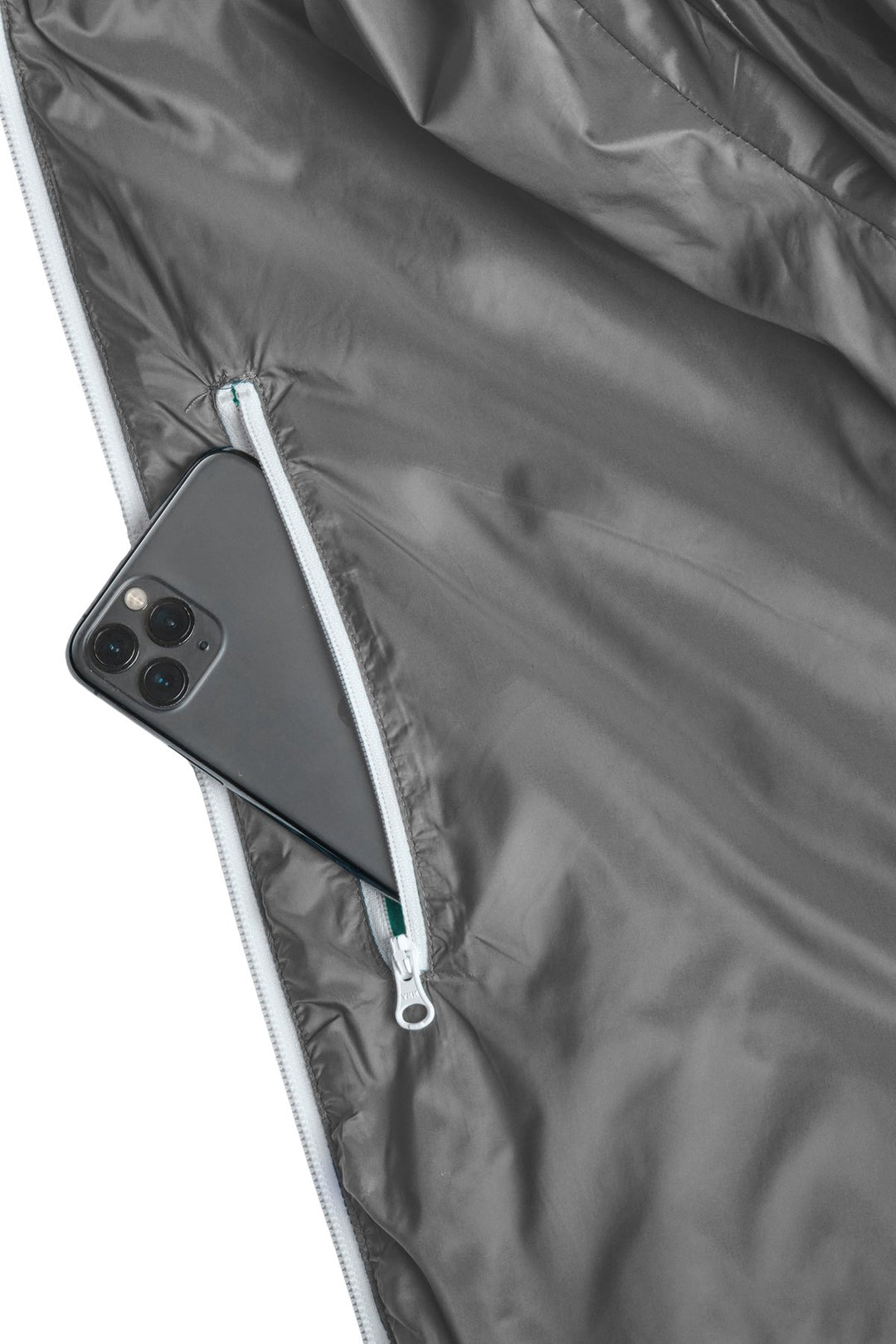 Odświeżająca kurtka z jedwabiu i wełny | Męska | Tiger Orange-Grey