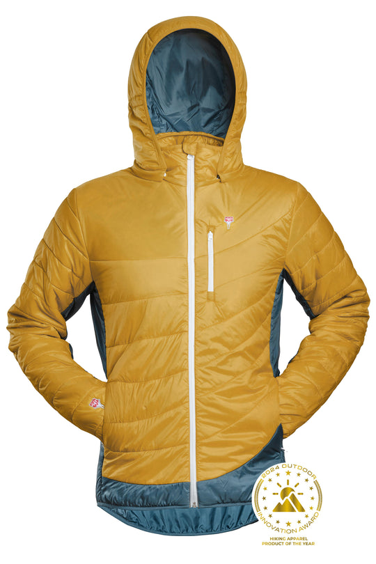 Refreshful SilkWool Jacket | Pineapple - Saphir Blue M