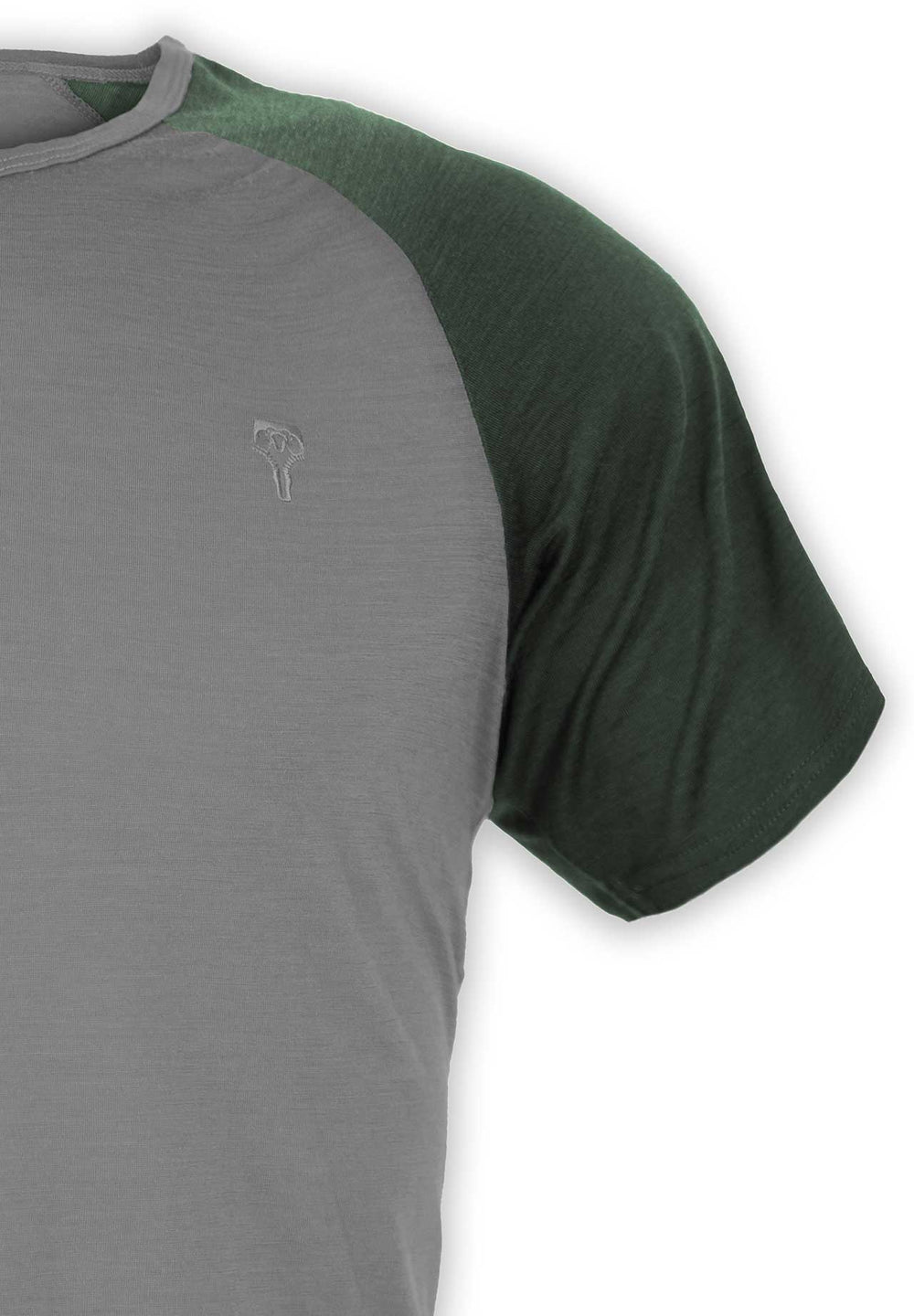 Woodwool Shirt Mr Kirk Grau / Grün