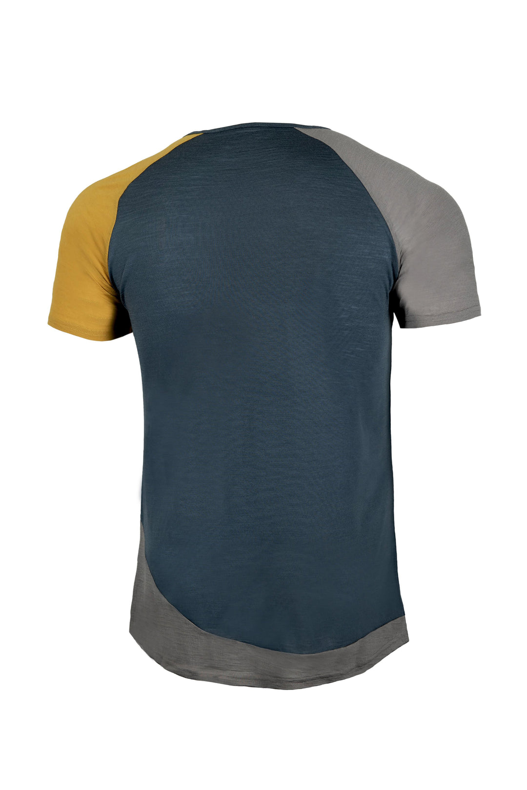 Woodwool t-shirt Mr Kirk Blau Rucken