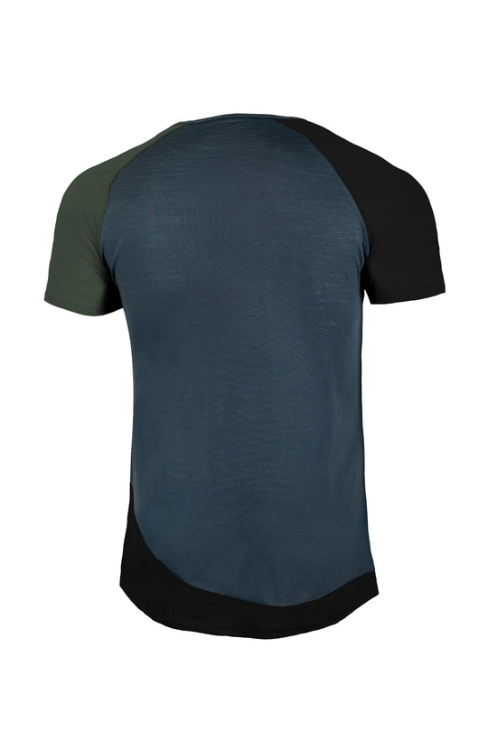 WoodWool T-Shirt Mr. Kirk | Ocean Cavern-Black