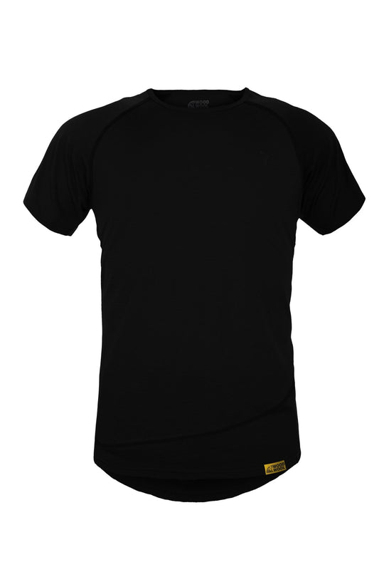 WoodWool T-Shirt Mr Pike Black