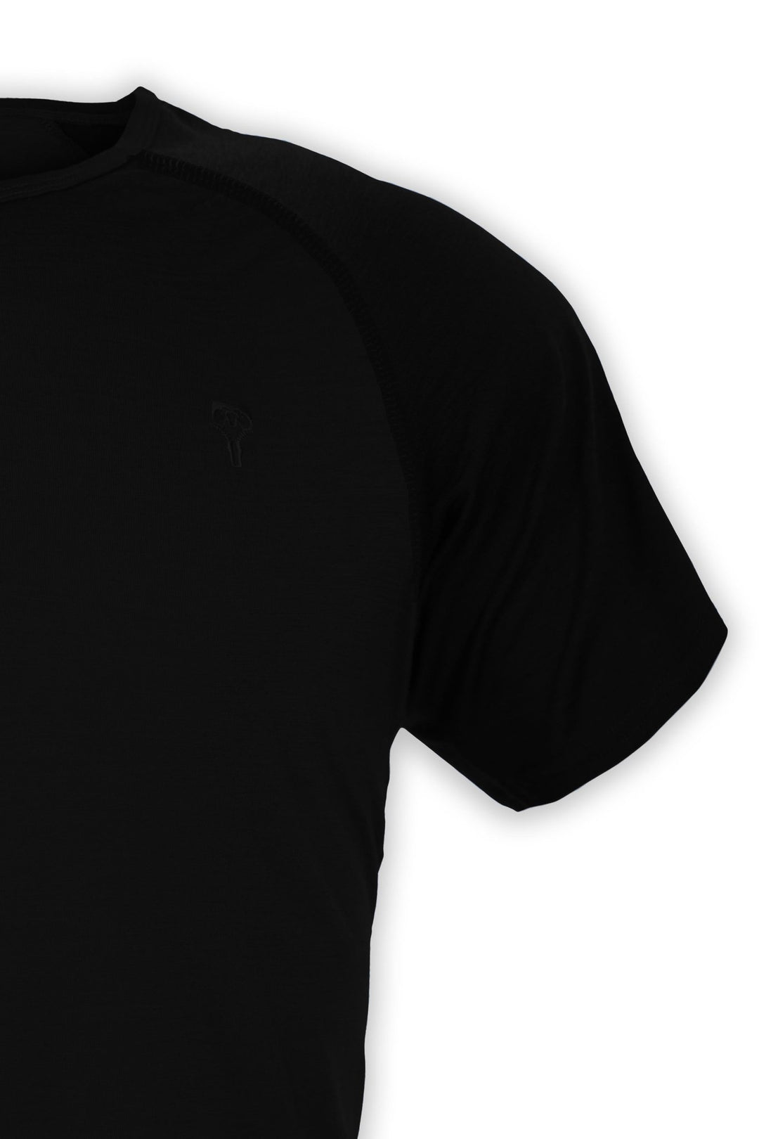 WoodWool T-Shirt Mr Pike Black Arm