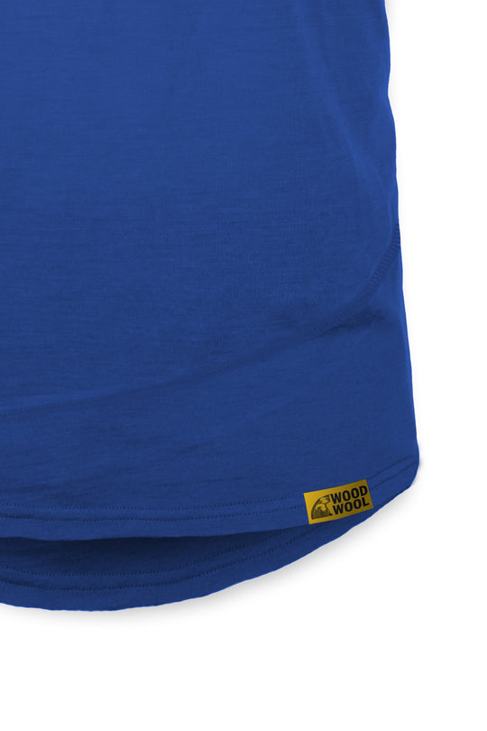 WoodWool T-Shirt Mr. Pike | Skydiver Blue