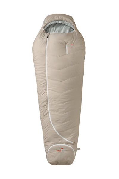 hochwertiger Tropenschlafsack mit Wollisolation 