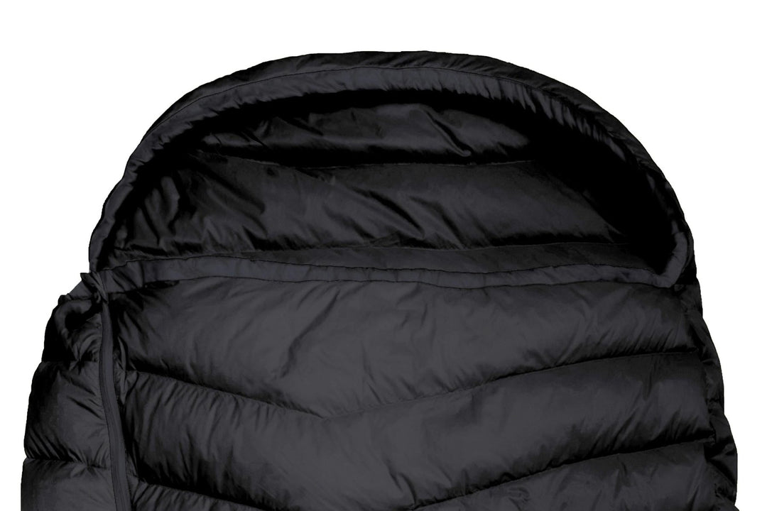 Gruezi bag DownWool Extreme light 2.0 Black Edition Regular Kopfteil