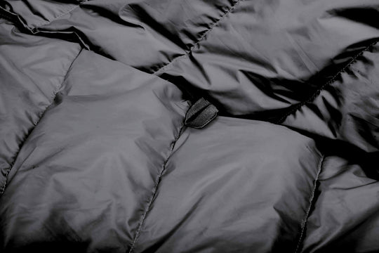 Gruezi bag DownWool Extreme light 2.0 Long Black Edition Featerschlaufen