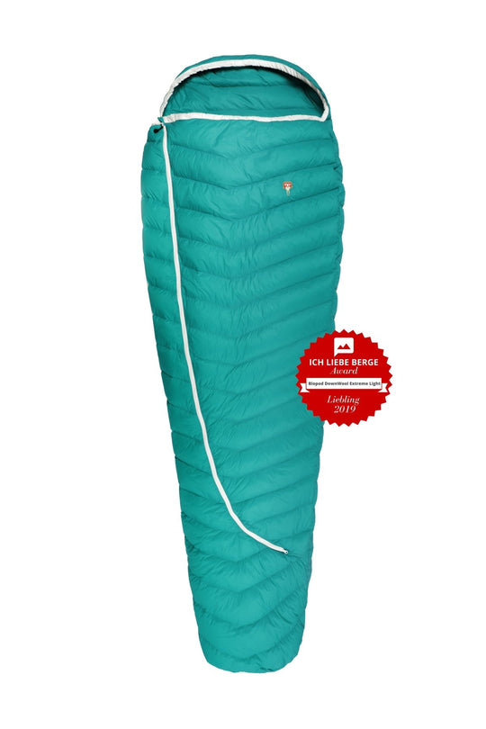Mumienschlafsack DownWool Extreme Light 2.0 – Ultraleicht & Komfort ☁️ – Grüezi bag