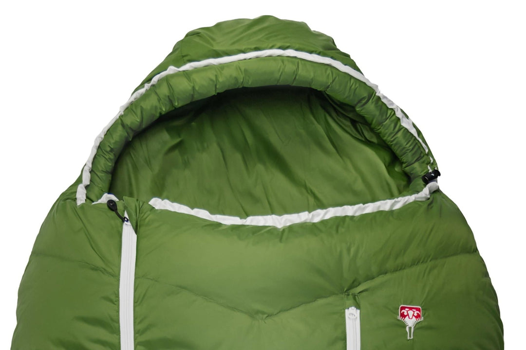 Gruezi bag Schlafsack DownWool Summer 2.0 Regular Kopfteil