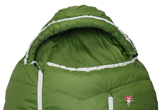 Gruezi bag Schlafsack DownWool Summer 2.0 Regular Kopfteil
