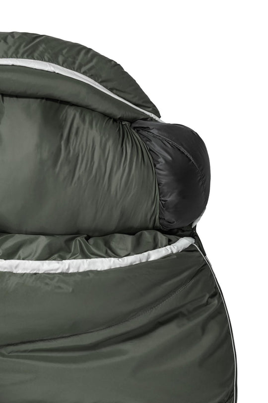 Gruezi bag Schlafsack DownWool Summer 2.0 Long Kopfkissenfach