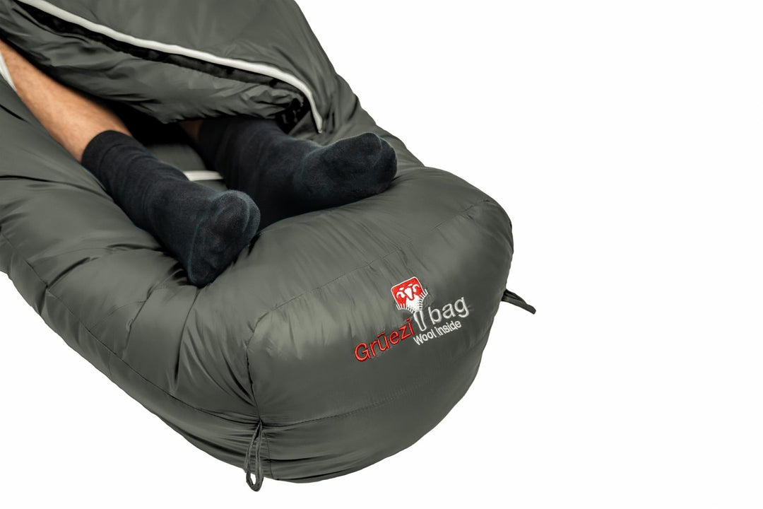 Gruezi bag Schlafsack DownWool Summer 2.0 Long Fußende