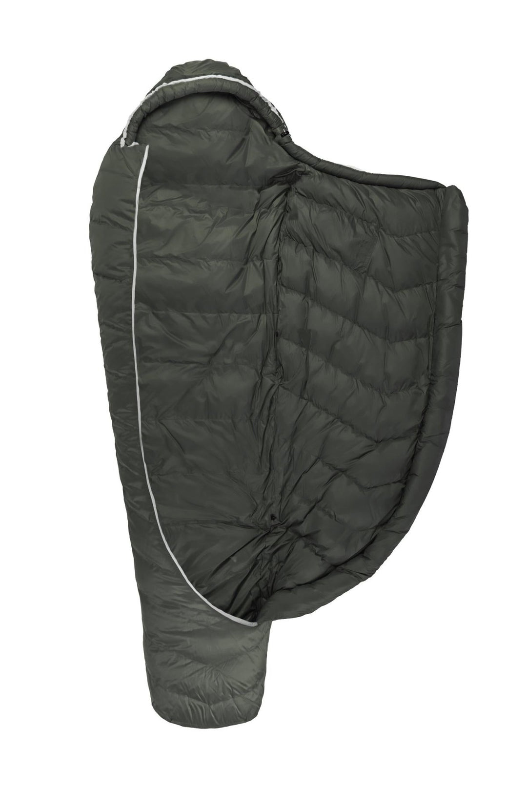 Gruezi bag Schlafsack DownWool Summer 2.0 Extra Long Geöffnet