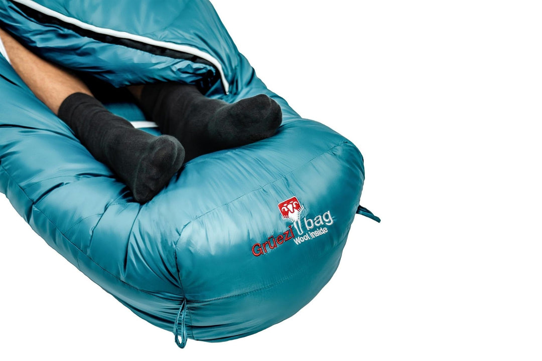 aufblasbarer schlafsack Mumienschlafsack DownWool Subzero 2.0