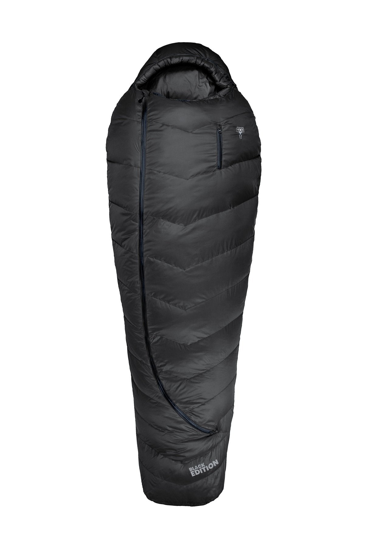 Gruezi bag sleeping bag DownWool Subzero 2.0 Black edition Regular 