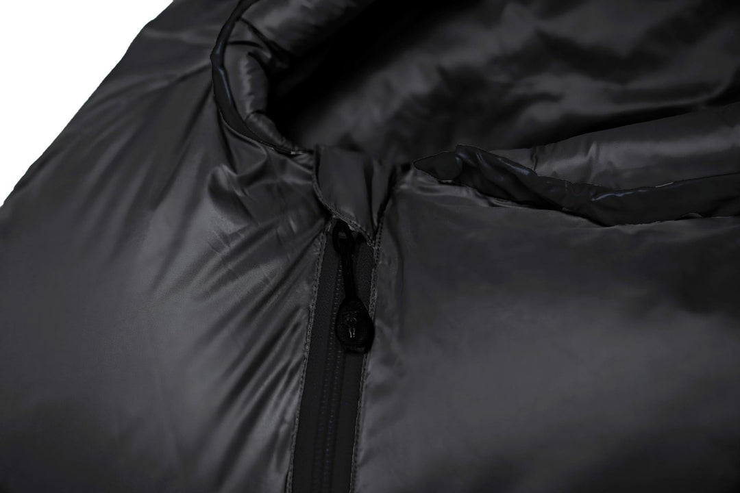 Gruezi bag schlafsack DownWool Subzero 2.0 Black edition Regular Reißverschluss