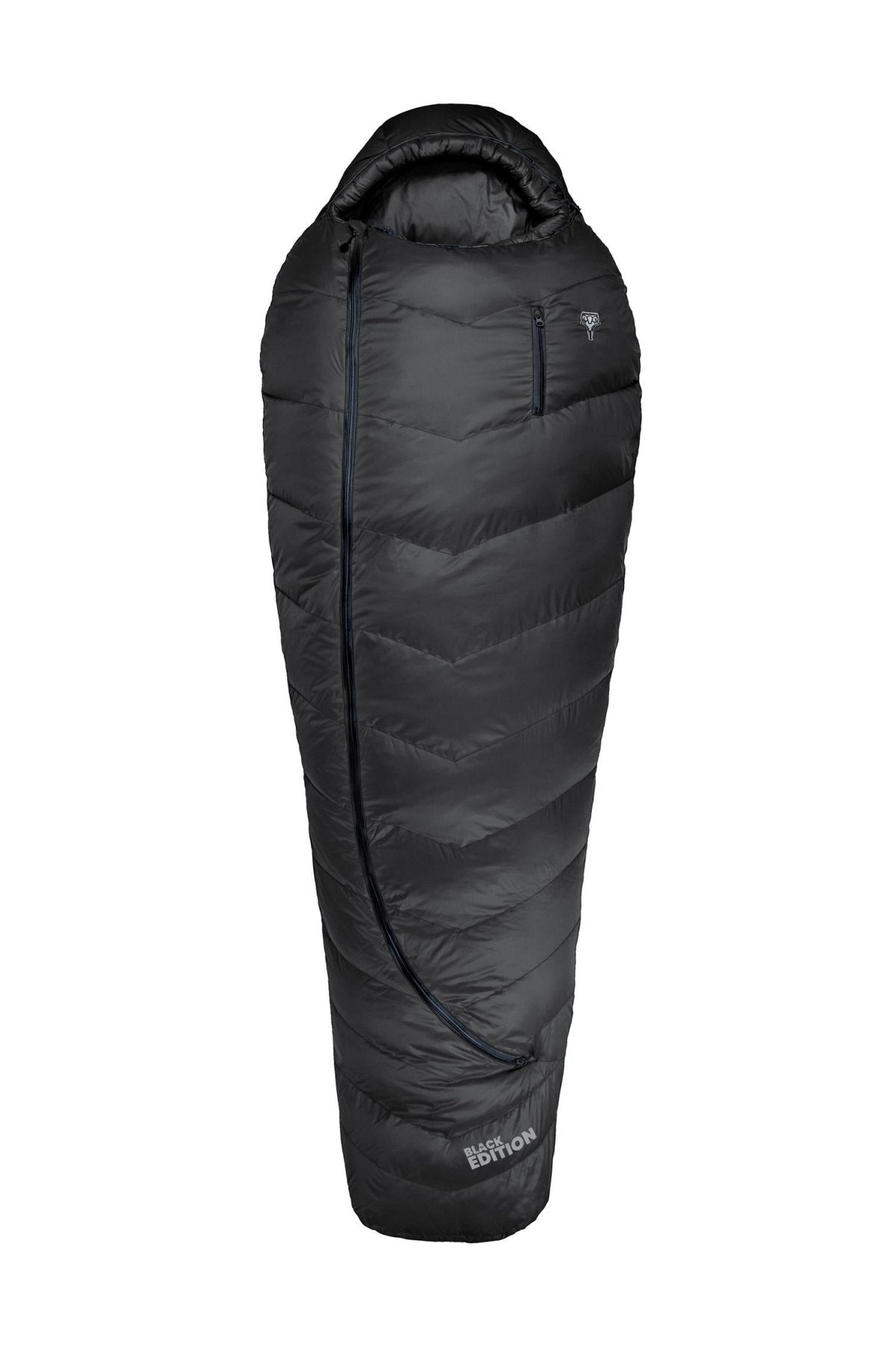 Gruezi bag sleeping bag DownWool Subzero 2.0 Extra long Black Edition