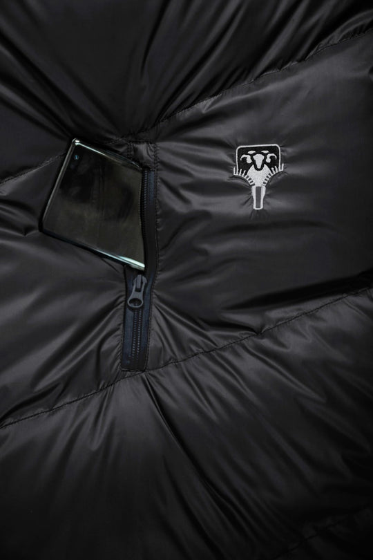 Gruezi bag Schlafsack DownWool Subzero 2.0 Extra long Black Edtion Tasche