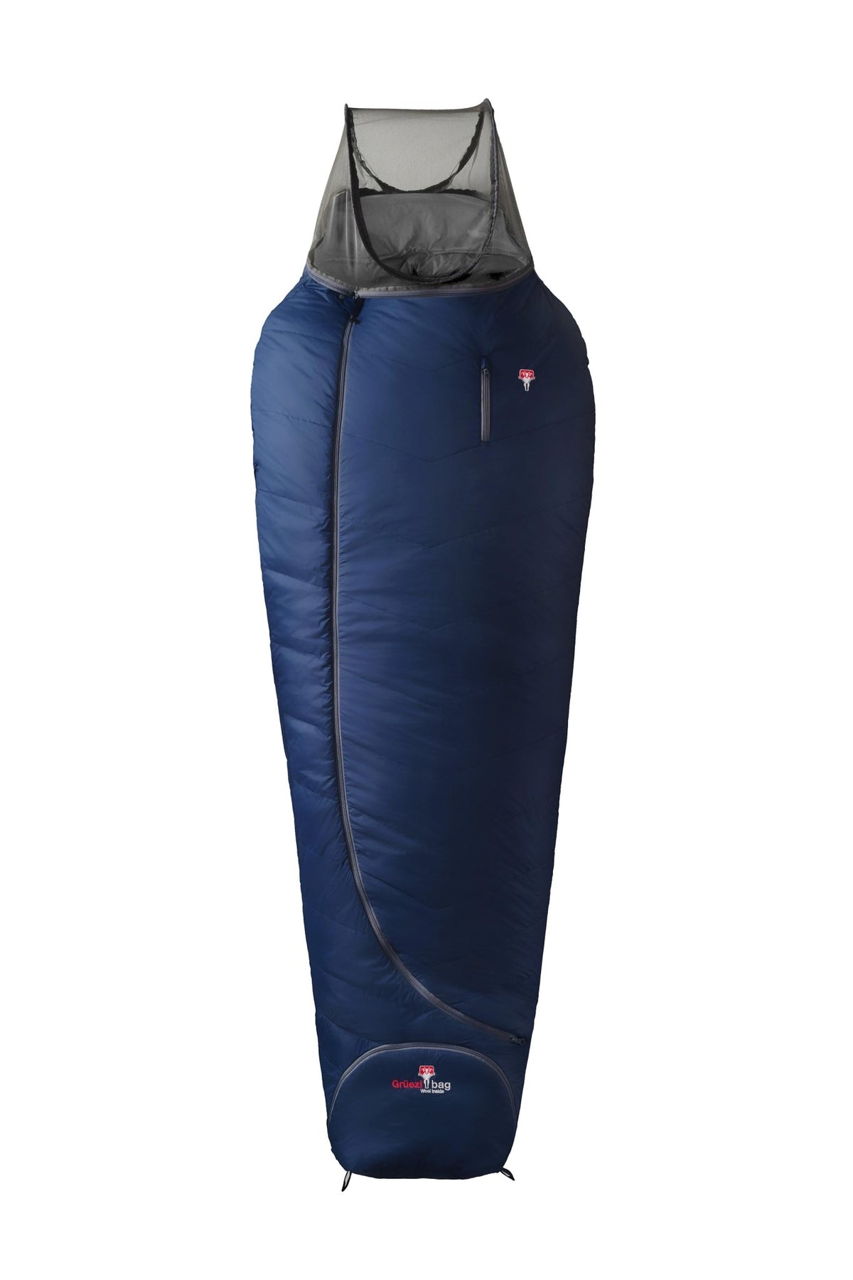 Mumienschlafsack Wolle Zero XL