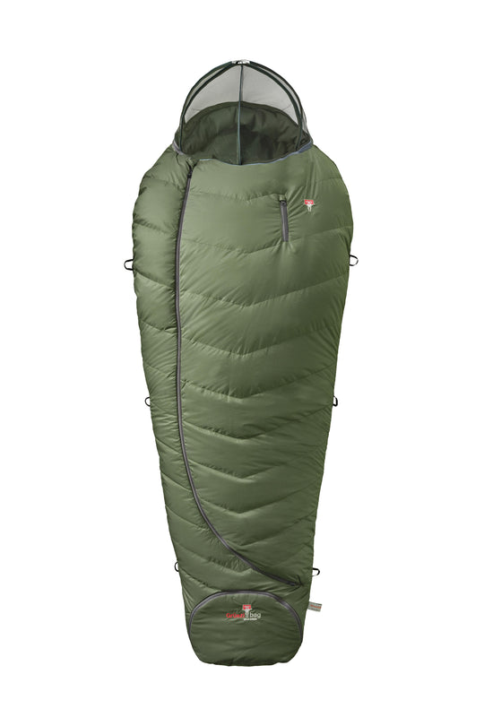 Grüezi bag Survival Mumienschlafsack in XXL