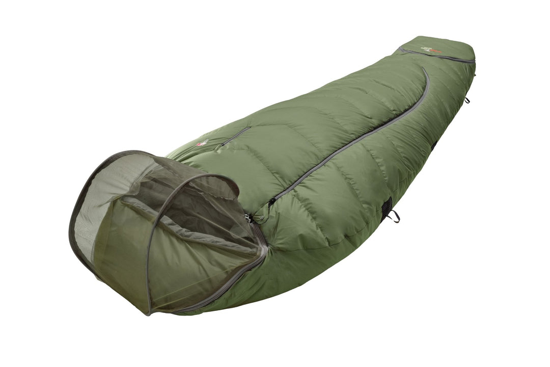 schlafsack mit isomatte integriert Mumienschlafsack Wolle Survival Ice