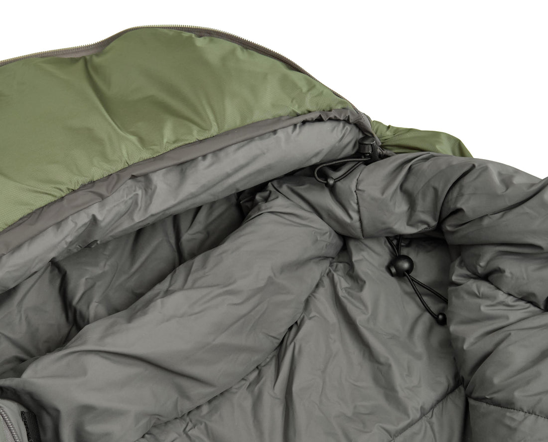 Einstellbare Kapuze mit Face Baffle