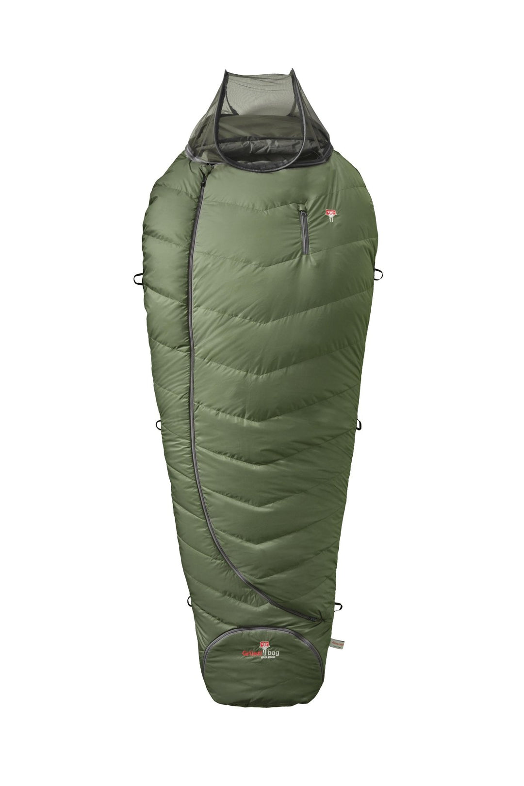 das schlafsack Mumienschlafsack Wolle Survival Ice XXL