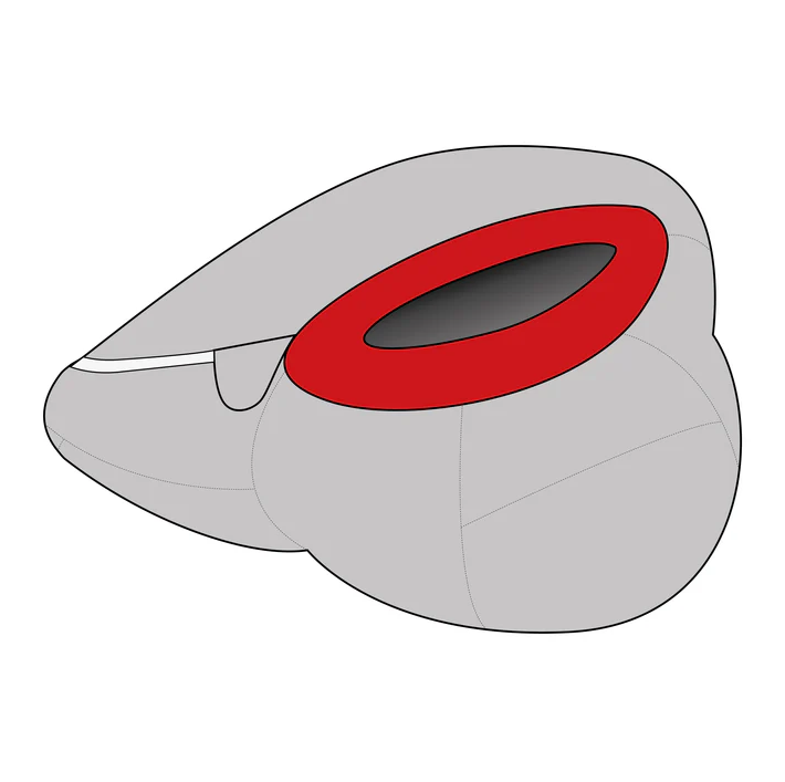Grüezi bag Biopod DownWool Hybrid Ice - Kapuze mit Facebaffle